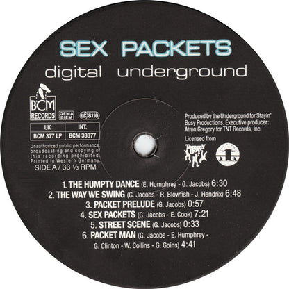 Digital Underground : Sex Packets (LP, Album)