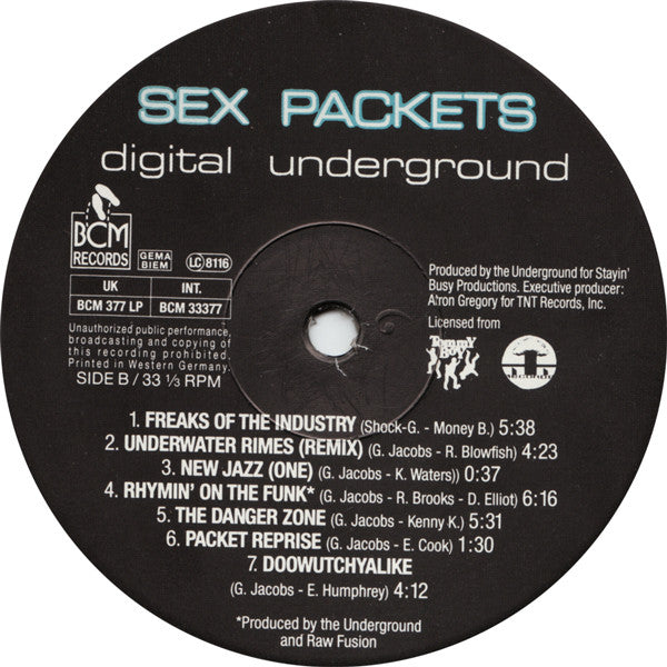 Digital Underground : Sex Packets (LP, Album)