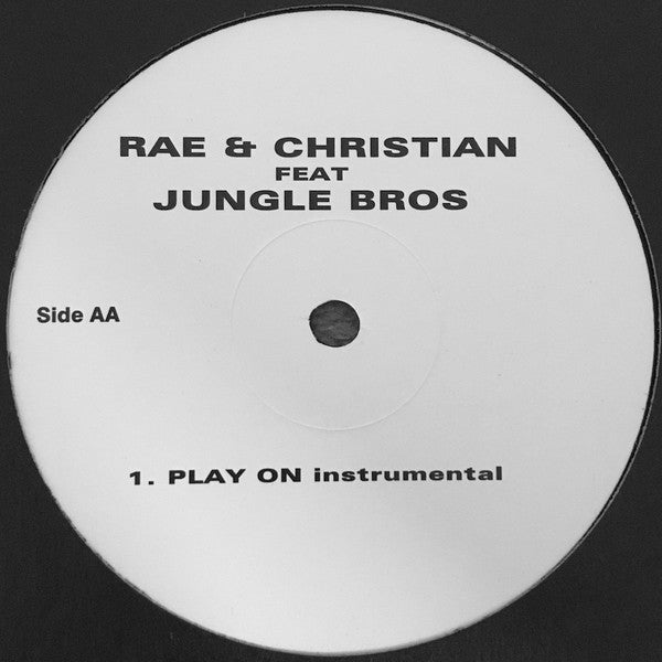 Rae & Christian Feat Jungle Brothers : Play On (Grand Central) (12", Promo)