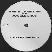 Rae & Christian Feat Jungle Brothers : Play On (Grand Central) (12", Promo)