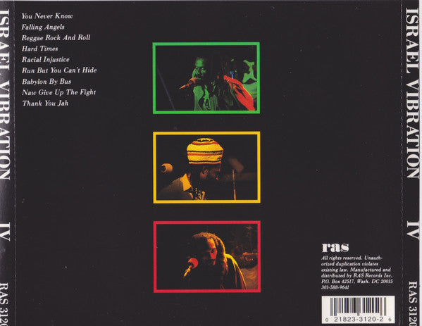 Israel Vibration : IV (CD)