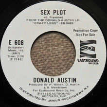 Donald Austin : Can't Stand The Strain / Sex Plot (7", Promo)