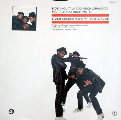 Run-DMC : You Talk Too Much (12")