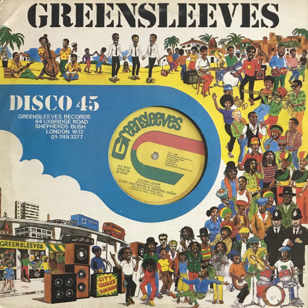 Clint Eastwood And General Saint / Clint Eastwood And General Saint : Another One Bites The Dust / Young Lover (12")