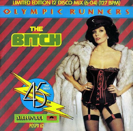 Olympic Runners : The Bitch (12", Single, Ltd)