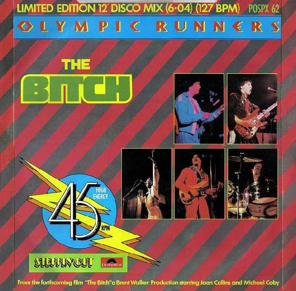 Olympic Runners : The Bitch (12", Single, Ltd)