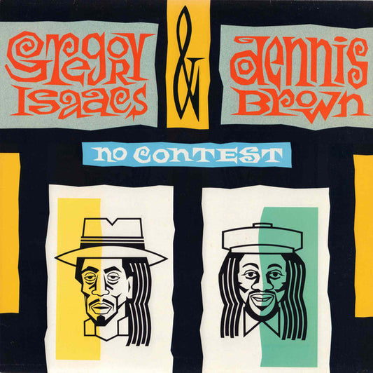 Gregory Isaacs & Dennis Brown : No Contest (LP, Album)