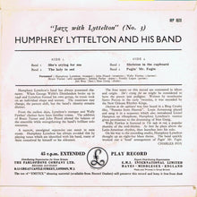 Humphrey Lyttelton And His Band : Jazz With Lyttelton (No. 3) (7", EP)