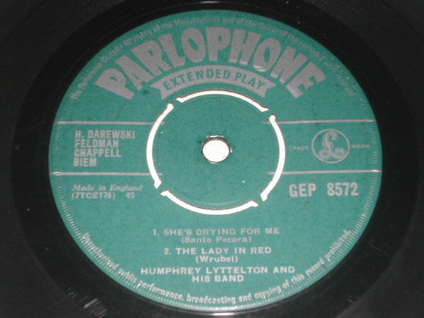 Humphrey Lyttelton And His Band : Jazz With Lyttelton (No. 3) (7", EP)