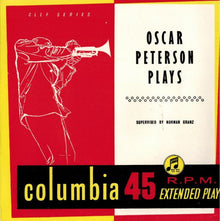 Oscar Peterson : Oscar Peterson Plays (7", EP)