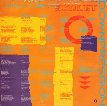 Papa Michigan & General Smiley* : Downpression (LP, Album)