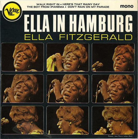 Ella Fitzgerald Accompanied By Tommy Flanagan Trio : Ella In Hamburg (7", EP, Mono)
