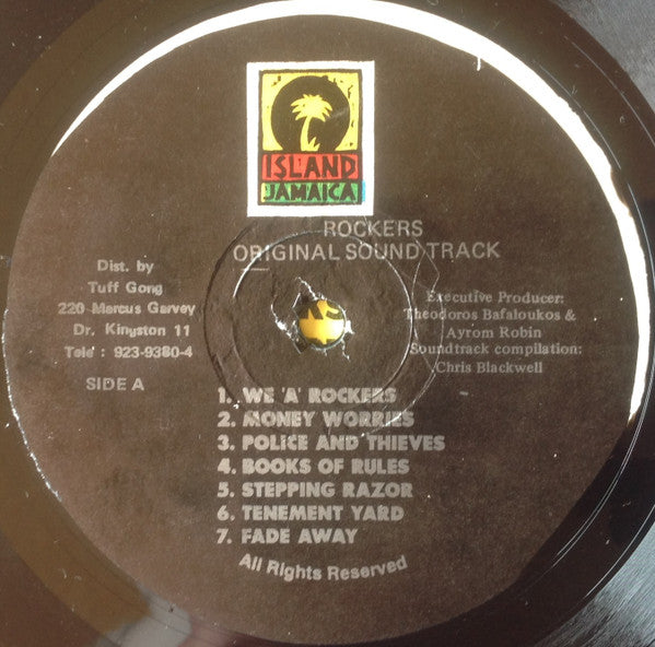 Various : Rockers (Original Sound Track) (LP, Comp, RP)