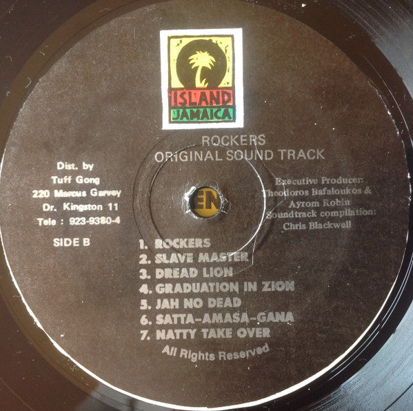 Various : Rockers (Original Sound Track) (LP, Comp, RP)