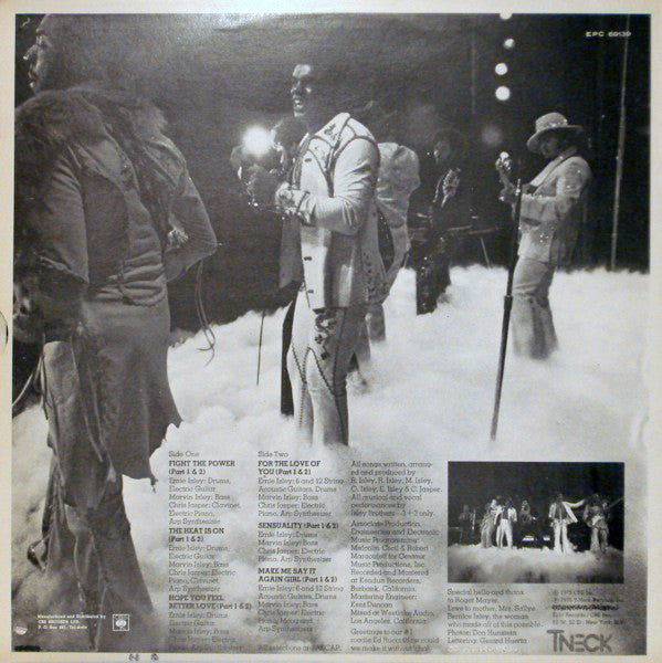 The Isley Brothers : The Heat Is On (LP, Album, Gat)