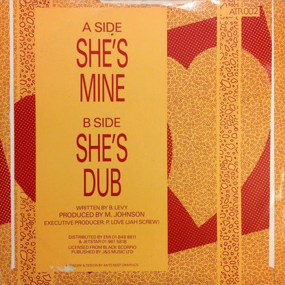 Barrington Levy : She's Mine (12", Single)