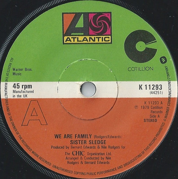 Sister Sledge : We Are Family (7", Single)