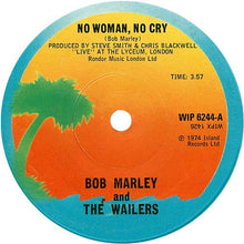 Bob Marley And The Wailers* : No Woman, No Cry (7", Single, RP, Sol)