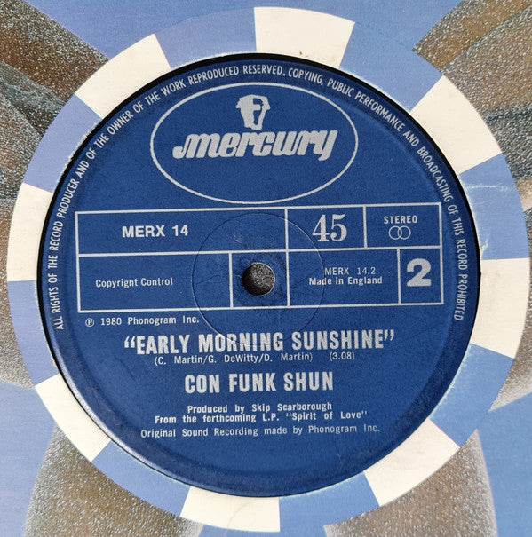 Con Funk Shun : Got To Be Enough (Think About It - Don't You Doubt It) (12", Ltd)
