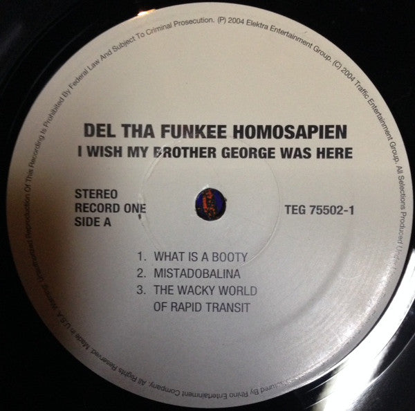 Del Tha Funkee Homosapien : I Wish My Brother George Was Here (2xLP, Album, RE)