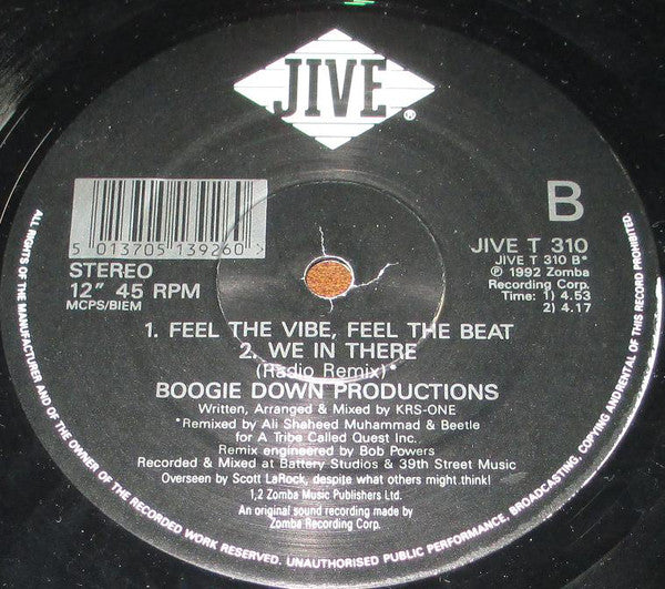 Boogie Down Productions : We In There (12")