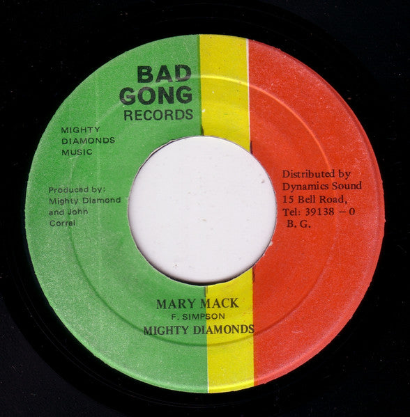 The Mighty Diamonds : Mary Mack (7", Single)