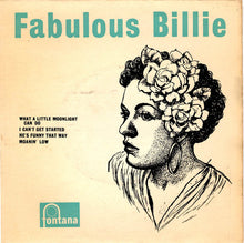 Billie Holiday : Fabulous Billie (7", EP)