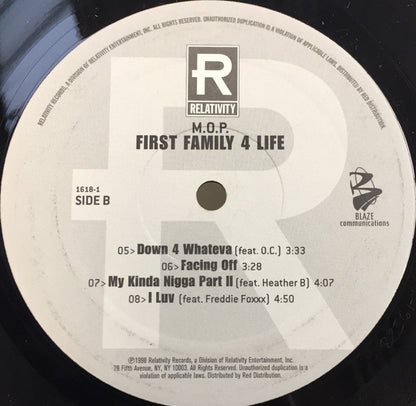 M.O.P. : First Family 4 Life (2xLP, Album)