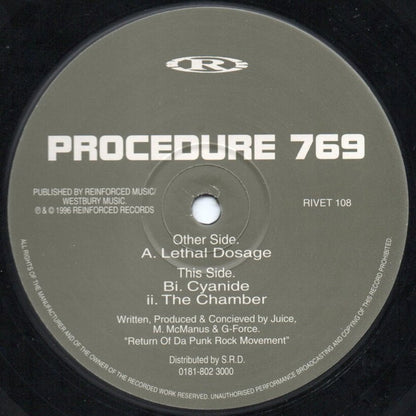 Procedure 769 : Lethal Dosage (12")