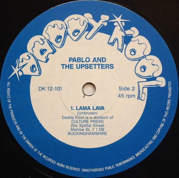 Bob Marley / Augustus Pablo And The Upsetters : Rainbow Country / Lama Lava (12", Unofficial)