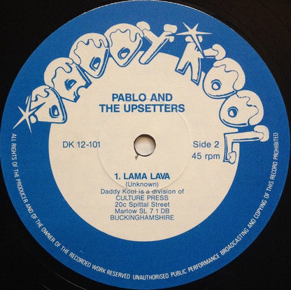 Bob Marley / Augustus Pablo And The Upsetters : Rainbow Country / Lama Lava (12", Unofficial)