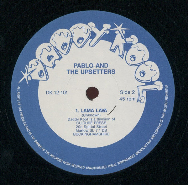 Bob Marley / Augustus Pablo And The Upsetters : Rainbow Country / Lama Lava (12", Unofficial)