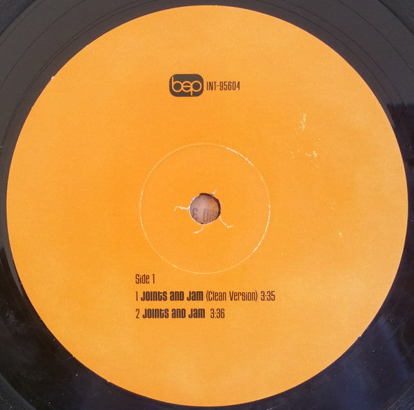 Black Eyed Peas : Joints And Jam (12")