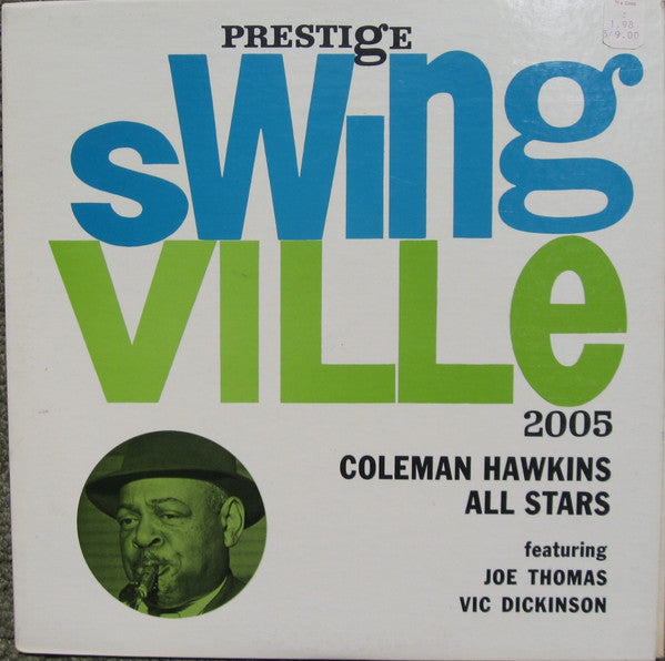 Coleman Hawkins All Stars Featuring Joe Thomas (4) & Vic Dickenson : Coleman Hawkins All Stars (LP, Album, Mono)