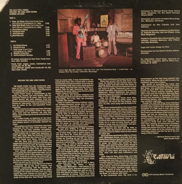 The Jelly Roll Kings : Rockin' The Juke Joint Down (LP, Album, Promo)