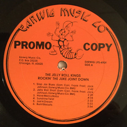 The Jelly Roll Kings : Rockin' The Juke Joint Down (LP, Album, Promo)