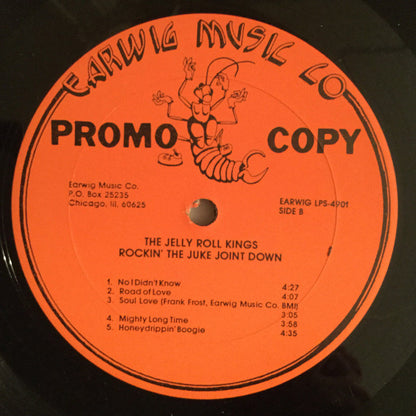 The Jelly Roll Kings : Rockin' The Juke Joint Down (LP, Album, Promo)
