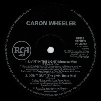 Caron Wheeler : Don't Quit (12")
