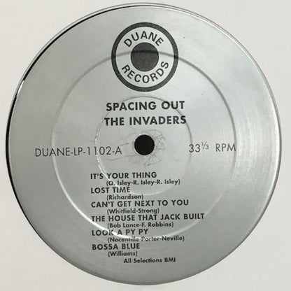 The Invaders (3) : Spacing Out (LP, Album, RE)