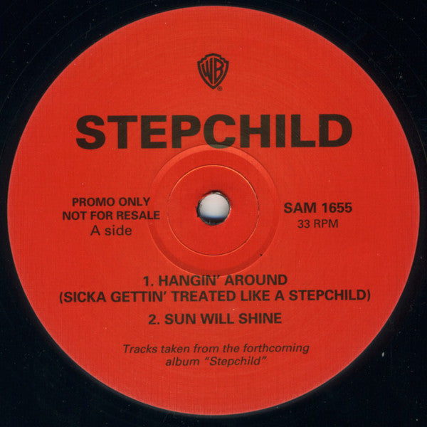 Stepchild : Shut Up And Feel The Vibe... (12", Ltd, Promo, Smplr)