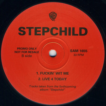 Stepchild : Shut Up And Feel The Vibe... (12", Ltd, Promo, Smplr)