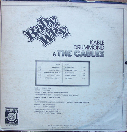 Keble Drummond & The Cables : Baby Why (LP, Album)