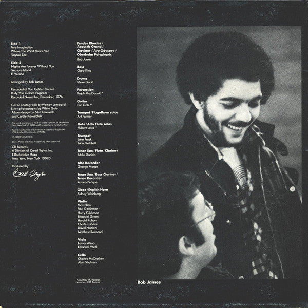 Bob James : BJ4 (Bob James Four) (LP, Album, Gat)