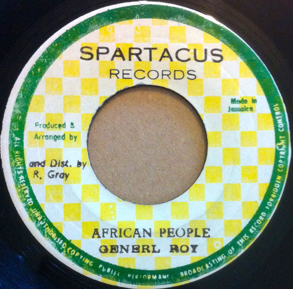 Generl Roy* : African People (7")