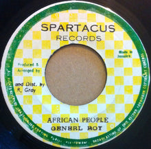 Generl Roy* : African People (7")