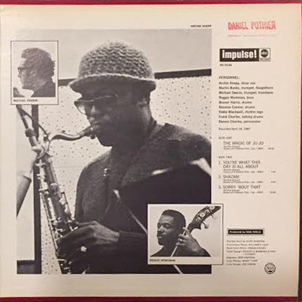 Archie Shepp : The Magic Of Ju-Ju (LP, Album, Promo, Gat)