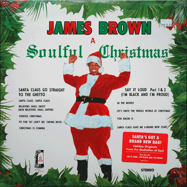 James Brown : A Soulful Christmas (LP, Album, RE)