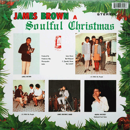 James Brown : A Soulful Christmas (LP, Album, RE)