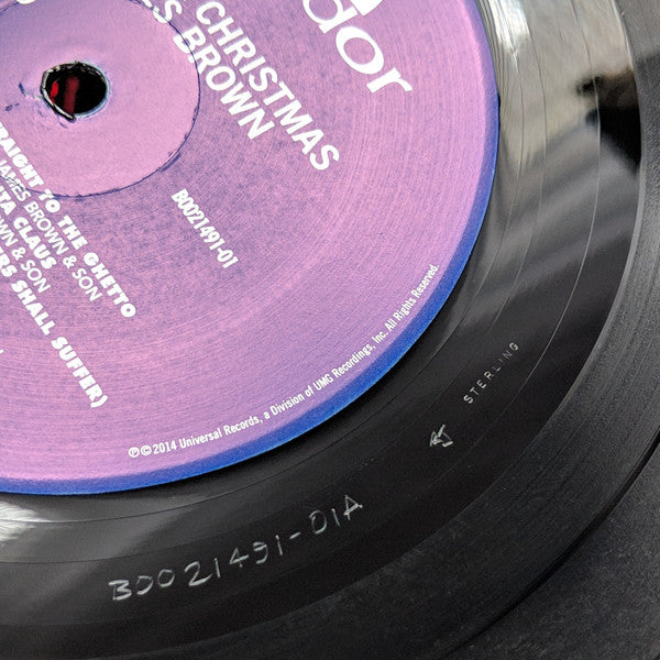 James Brown : A Soulful Christmas (LP, Album, RE)