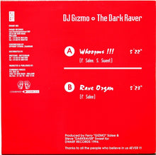 DJ Gizmo + The Dark Raver* : Party Animals (12")